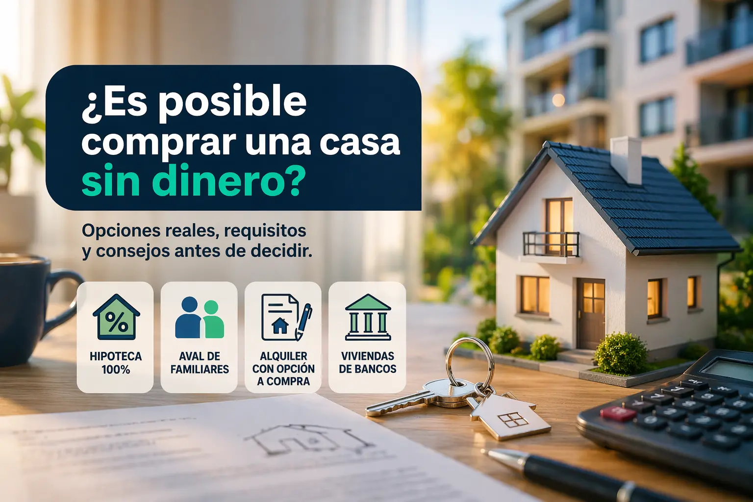 como comprar casa sin dinero